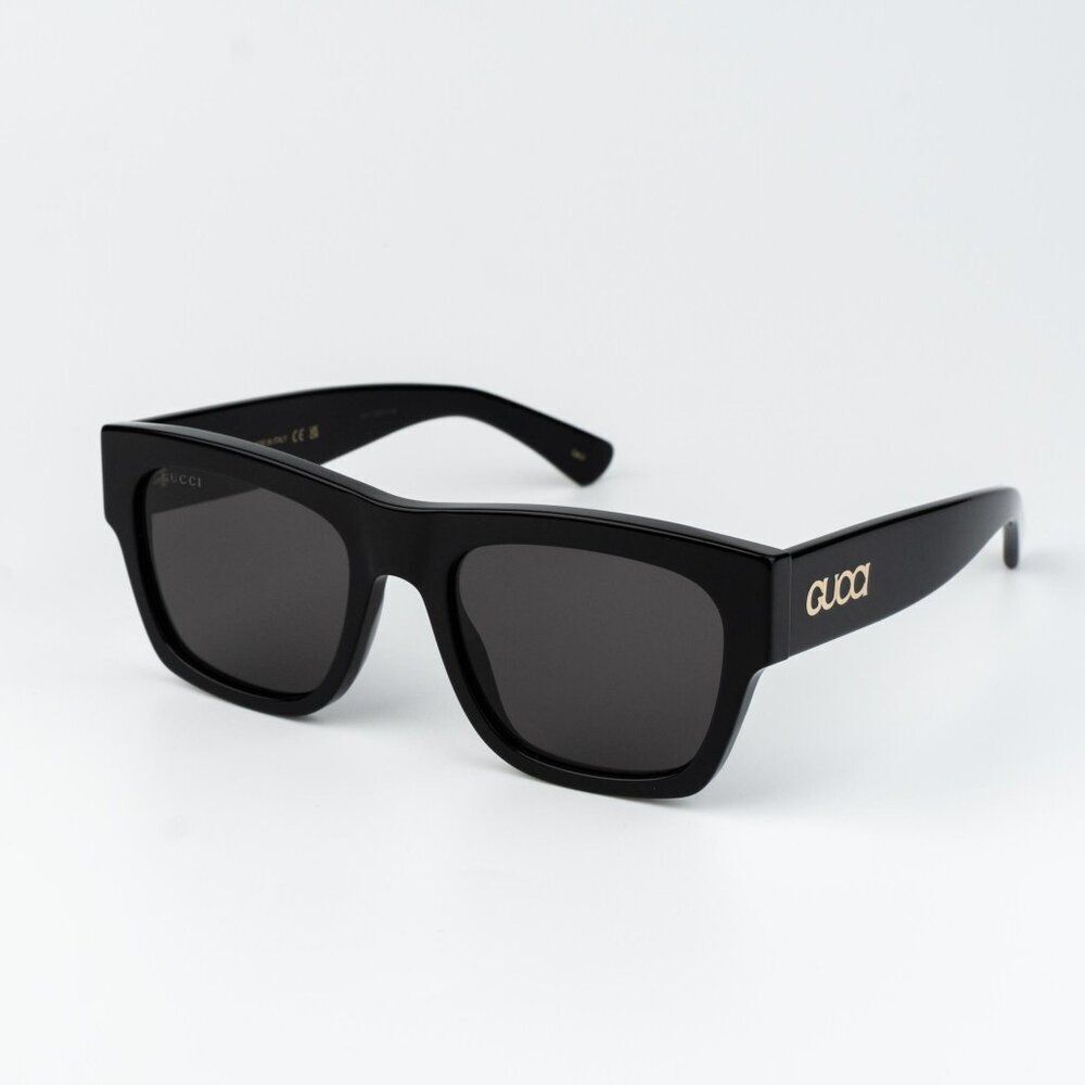 Gucci Men Sunglasses Black Grey Square GG1793S 001 NEW AUTHENTIC